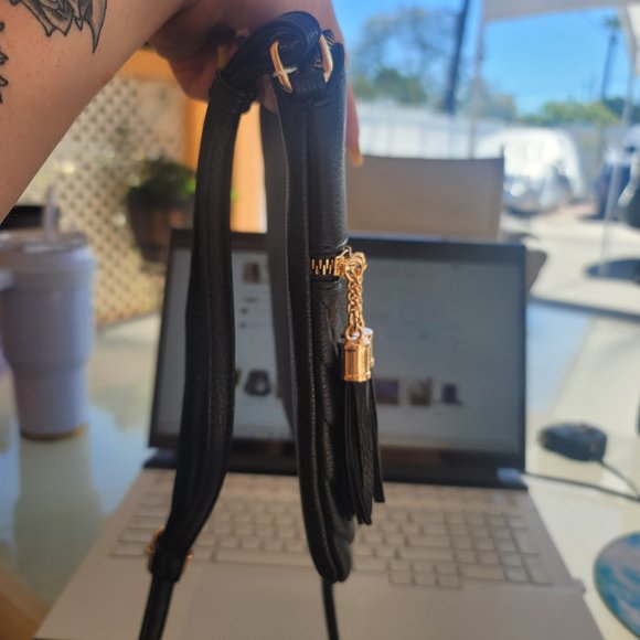 Black and Gold Crossbody - Picture 5 of 5